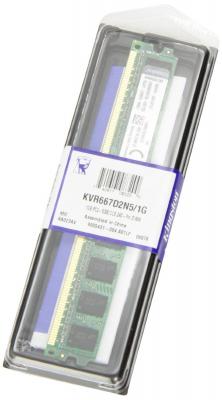 Оперативная память DIMM DDR2 Kingston 1Gb (pc2-5300) 667MHz (KVR667D2N5/1G)