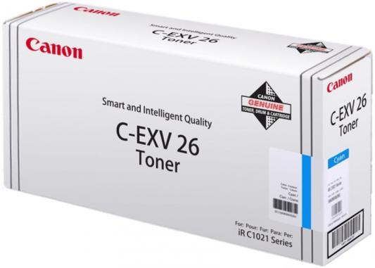 Тонер-картридж Canon Original C-EXV26 Cyan