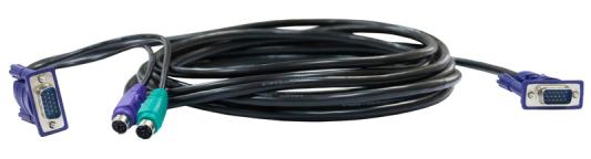 Комплект кабелей для DKVM D-Link DKVM-CB 2xPS/2 1xVGA 1.8м