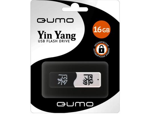 Флешка USB 16Gb QUMO Yin&Yan USB2.0 черно-белый QM16GUD-Y&Y