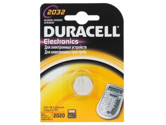 Батарейка Duracell Litium CR2032 1 шт