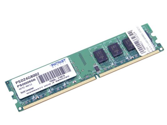 Оперативная память 4Gb PC2-6400 800MHz DDR2 DIMM Patriot