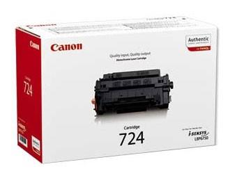 Картридж Canon 724 для LBP6750dn черный 6000 страниц