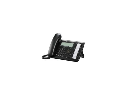 Телефон IP Panasonic KX-UT136RU-B SIP 2xLAN LCD 24 кнопки