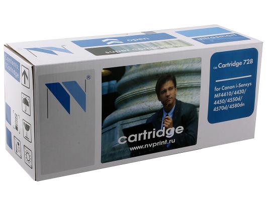 Картридж NV-Print Cartridge 728 Cartridge 728 Cartridge 728 для для Canon MF4410 MF4430 MF4450 MF4550d MF4570dn MF4580d 2100стр Черный
