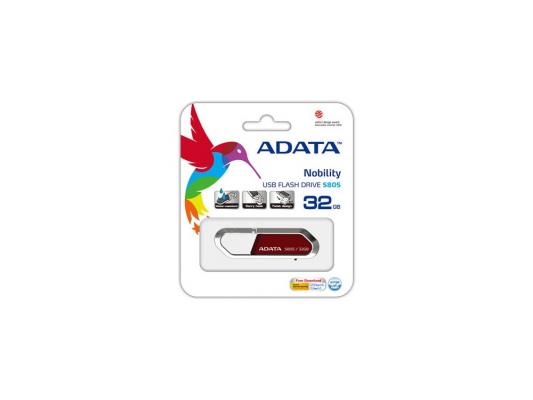 Флешка USB 32Gb A-Data S805 AS805-32G-RRD красный