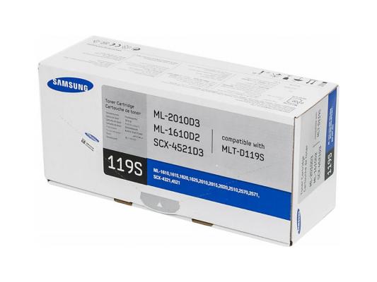 Лазерный картридж Samsung MLT-D119S черный для ML-1615 ML-2015 ML-2510 SCX-4521 2000стр