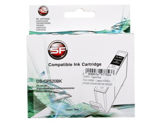 Картридж SuperFine PGI-520BK для Canon PIXMA iP3600 iP4600 MP540 MP620 MP630 MP980 черный CP520BK