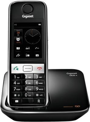 Телефон Gigaset S820A черный
