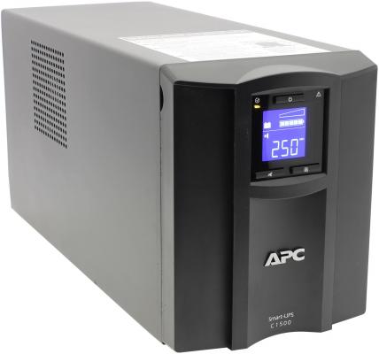 Источник бесперебойного питания APC Smart-UPS SMC1500I 1500VA Черный