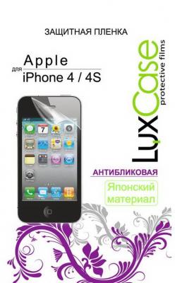 Защитная плёнка антибликовая Lux Case - для iPhone 4 iPhone 4S