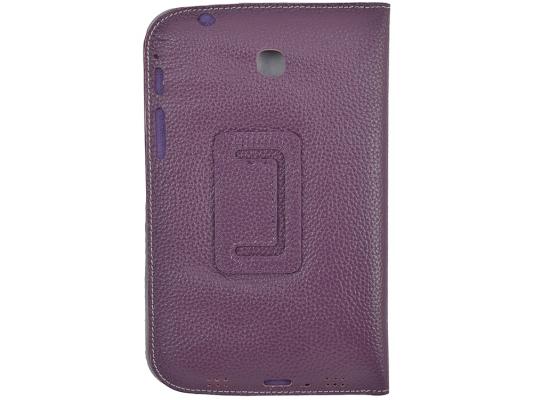 Купить Чехлы для планшетов   Чехол Jet.A SC7-26 для Samsung Galaxy Tab 3 7" натуральная кожа фиолетовый