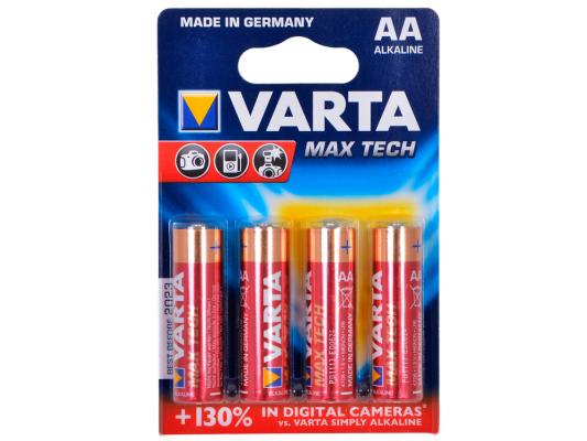 Батарейки Varta Max Tech AA 4 шт