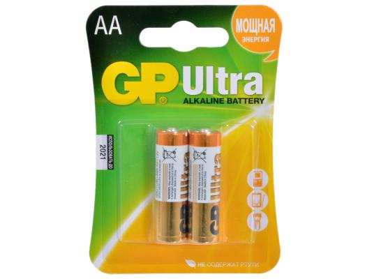 Батарейки GP Ultra Alkaline 15AU AA 2 шт