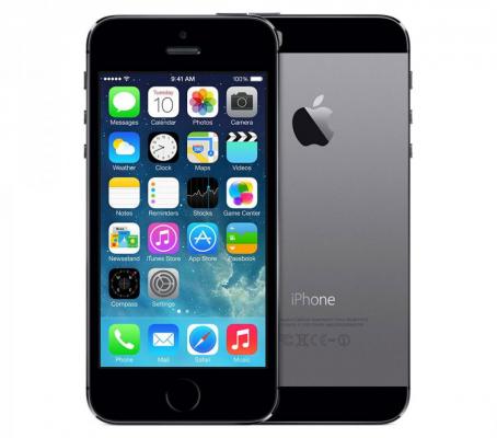 Смартфон Apple iPhone 5S 16 Гб серый ME432RU/A
