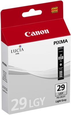 Струйный картридж Canon PGI-29LGY светло-серый для PRO-1 352стр.