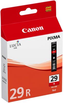 Струйный картридж Canon PGI-29R красный для PRO-1 454стр.