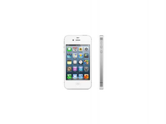 Смартфон Apple iPhone 4S белый 3.5" 8 Гб Wi-Fi GPS MF266RU/A
