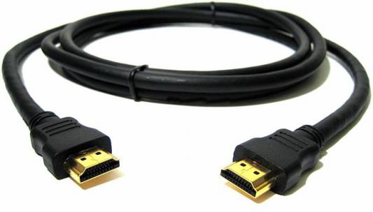 Кабель HDMI 1м Gembird CC-HDMI4-1M круглый черный