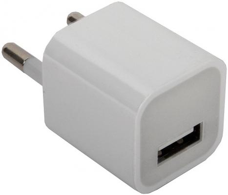 Сетевое зарядное устройство ORIENT PU-2301 USB 1A белый