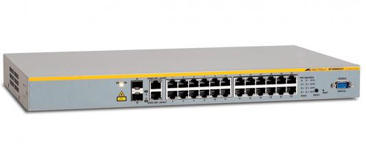 Allied Telesyn AT-8000S/24, 24-port Stackable Managed Fast Ethernet Switch with Two 10/100/1000T / S