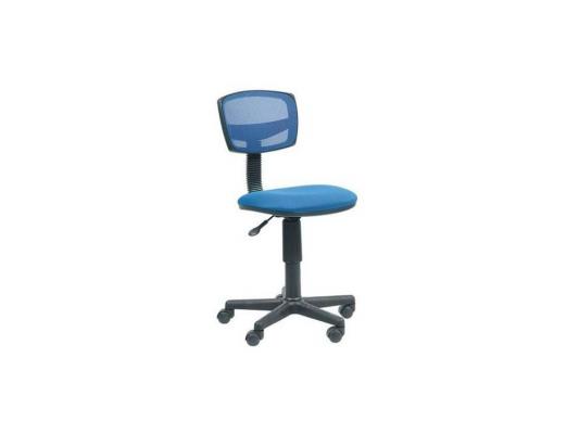 Кресло Buro CH-299/BL/15-10 спинка сетка синий сиденье синий 15-10