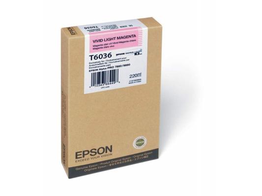 Картридж Epson C13T603600 для Stylus Pro 7880/9880 светло-пурпурный