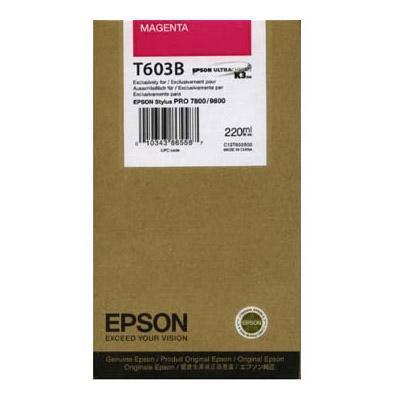 Картридж Epson C13T603B00 для Epson Stylus Pro 7800/9800 пурпурный