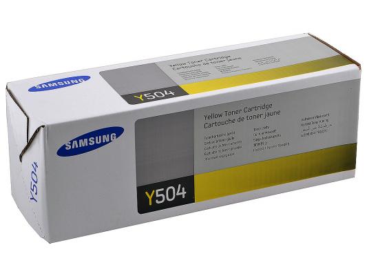 Картридж Samsung CLT-Y504S для CLP-415/470/475/CLX-4170/4195 желтый