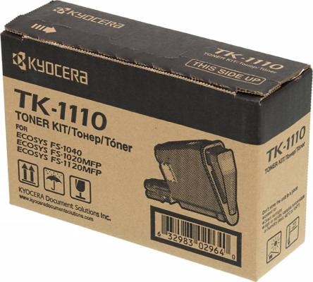 Картридж Kyocera TK-1110 для FS 1040 1020MFP 1120MFP черный 2500стр