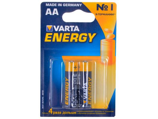 Батарейки Varta Energy AA 2 шт 4106213412 7118