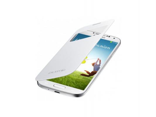 Чехол-книжка Samsung EF-CI950BWEGRU S-View Cover White для GT-I9500 Galaxy S4 белый