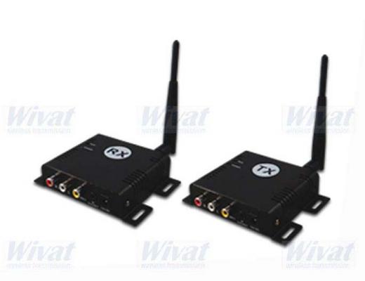 Беспроводной комплект Wivat WT2.4/4+WR2.4/4 передатчик+приёмник для цифровой передачи композитного в