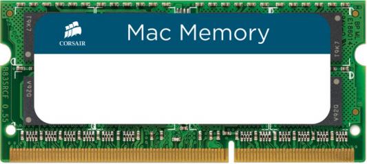 Оперативная память для ноутбука 8Gb (1x8Gb) PC3-12800 1600MHz DDR3 SO-DIMM CL11 Corsair CMSA8GX3M1A1600C11