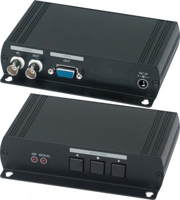 Конвертер SC&T AD001H2 для аналогового видеосигнала в VGA-сигнал