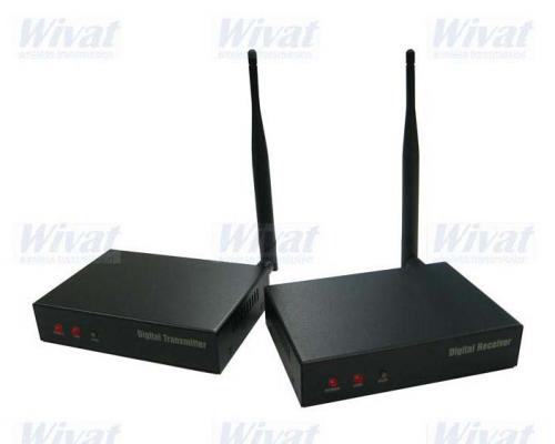 Беспроводной комплект Wivat WT2.4/3+WR2.4/3 передатчик+приёмник для видеонаблюдения