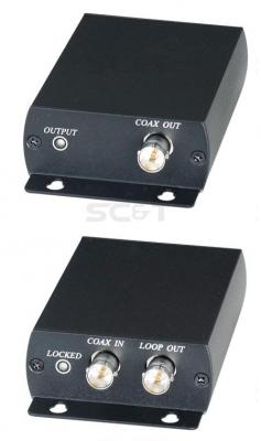 Комплект SC&T HE01C передатчик HE01CT + приёмник HE01CR для передачи сигналов HDMI по коаксиальному кабелю