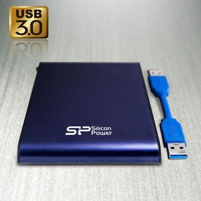 Внешний жесткий диск 2.5" 1 Tb USB 3.0 Silicon Power Armor A80 синий