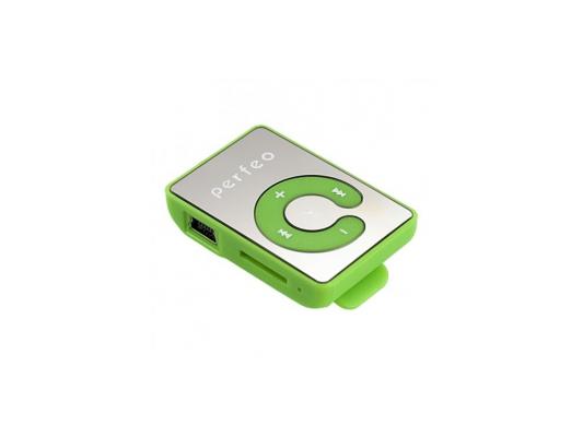 Цифровой аудио плеер Perfeo  Music Clip Color, зелёный (VI-M003 Green)