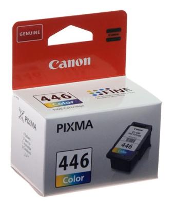 Картридж Canon CL-446 для PIXMA MG2440/2540. Цветной. 180 страниц.