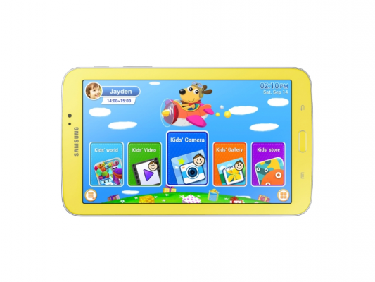 Защитная пленка LuxCase для Samsung Galaxy Tab 3 7.0 Kids (Антибликовая), SM-T2105, 188х111 мм