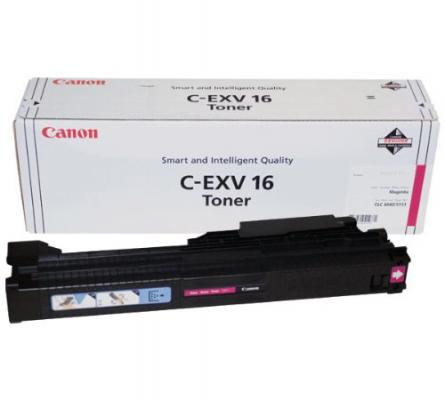 Тонер-картридж Canon C-EXV16M для CLC4040, CLC5151. Пурпурный. 36000 страниц.