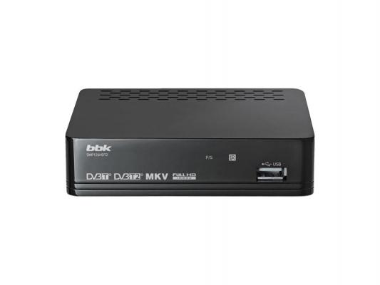 Цифровой телевизионный DVB-T2 ресивер BBK SMP124HDT2 черный