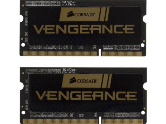 Оперативная память для ноутбуков SO-DDR3 8Gb(2x4Gb) PC15000 1866MHz Corsair CL10 CMSX8GX3M2B1866C10 Retail