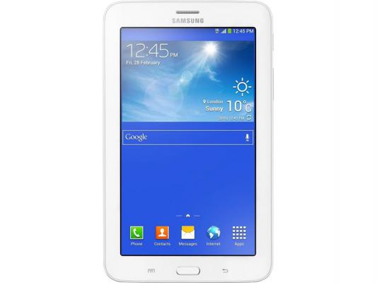 Планшет Samsung Galaxy Tab 3 7.0 7" 8Gb Белый Bluetooth Wi-Fi 3G SM-T111NDWASER