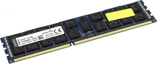 Оперативная память 16Gb (1x16Gb) PC3-12800 1600MHz DDR3 DIMM ECC Buffered CL11 Kingston KVR16LR11D4/16
