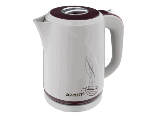 Чайник Scarlett SC-028 2200 Вт белый 1.7 л пластик