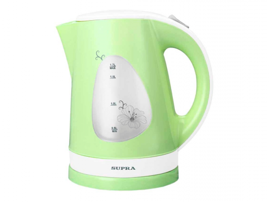 Чайник Supra KES-1708 2200 Вт зелёный 1.7 л пластик