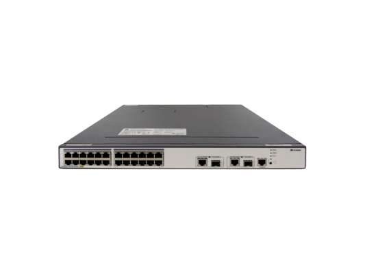 Коммутатор Huawei (S2700-26TP-PWR-EI) 26-портов 10/100BASE-T PoE,Chassis,Dual Slots of power,Without Power