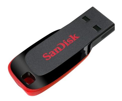 Флешка USB 64Gb SanDisk Cruzer Blade SDCZ50-064G-B35 черный